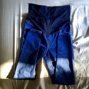 Over the belly maternity pants